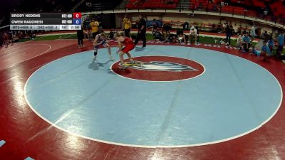 132 lbs Brody Nedens, Montana 2 HS Boys vs Owen Ragonesi, Oregon 2 HS Boys