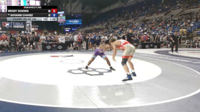 126 lbs Champ. Rd Of 128 - Brody Gossen, South Dakota vs Jiovanni Chavez, Arizona