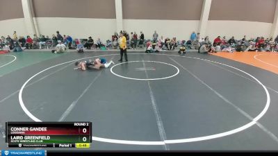 68-73 lbs Round 2 - Laird Greenfield, Scots Wrestling Club vs Conner Gandee, Louisiana