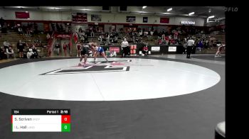184 lbs Champ. Round 2 - Logan Hall, Lander vs Shylik Scriven, UNC-Pembroke