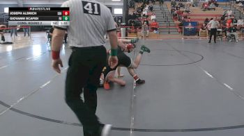141 lbs Cons. Round 2 - Giovanni Scafidi, Felician vs Joseph Aldrich, East Stroudsburg
