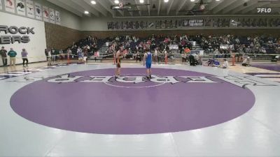 114-117 lbs Round 1 - Hunter Bolejack, Burns Junior High vs Jackson Scruton, Southeast MS
