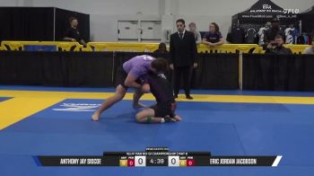 Eric Jordan Jacobson vs Anthony Jay Siscoe 2026 Pan IBJJF Jiu-Jitsu No-Gi Championship