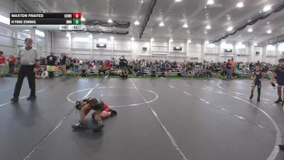 44 lbs Round 7 (8 Team) - Kyrie Ewing, Donahue WA vs Maxton Fraites, Capital City WC