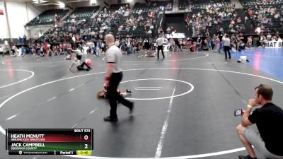 52 lbs 5th Place Match - Jack Campbell, Sedgwick County vs Heath McNutt, Abilene Kids Wrestling