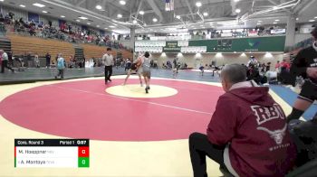 126 lbs Cons. Round 3 - Abram Montoya, Temecula Valley vs Mattix Hoeppner, Rancho Buena Vista