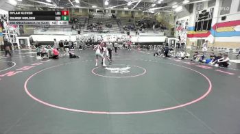165 lbs 2nd Wrestleback (16 Team) - Gilmer Nielsen, Sheridan vs Dylan Kleven, Laramie