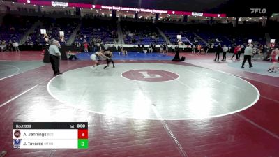 126 lbs Consi Of 32 #2 - Alex Jennings, Bedford vs Joe Tavares, Methuen