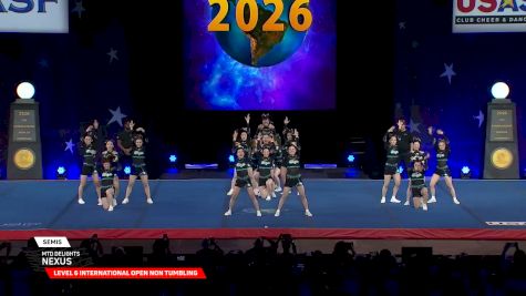 MTD Delights - Nexus [2026 L6 International Open Non Tumbling Semis] 2026 The Cheerleading Worlds