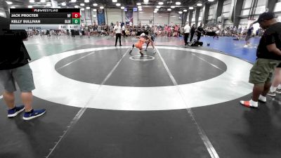 120 lbs Rr Rnd 3 - Jack Procter, MF Army vs Kelly Sullivan, Blue Wave