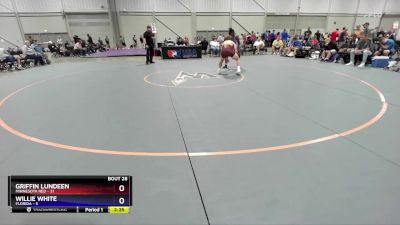 165 lbs Placement Matches (16 Team) - Griffin Lundeen, Minnesota Red vs Willie White, Florida