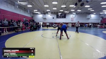 217 lbs Cons. Round 2 - Omar Torres, De La Salle High School vs Dominic Sanders, Mt. Eden High School