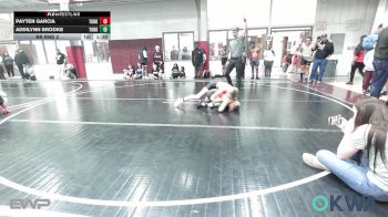 97-102 lbs Rr Rnd 2 - Payten Garcia, Tonkawa Takedown Club vs Addilynn Brooks, Tonkawa Takedown Club