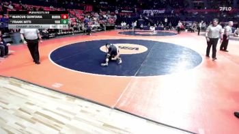 3A 144 lbs Champ. Round 1 - Frank Nitti, Elmhurst (York) vs Marcus Quintana, Aurora (West Aurora)
