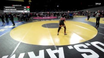 6A/5A Girls 140 Cons. Round 2 - Makayla Dye, Tualatin Girls vs Amari Meilicke, Crater Girls