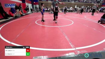 70 lbs Consi Of 4 - Wesley Eakin, Raw Wrestling Club vs Andres Alaniz, Victory Grappling Club