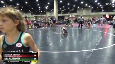 55 lbs 1st Place Match - Jackson Steiner, Niceville Wrestling Academy vs Raylan Traweek, Techfall Wrestling Club