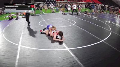 117 lbs Champ. Round 1 - Kannon Pyfer, Alaska vs Quinn Salois