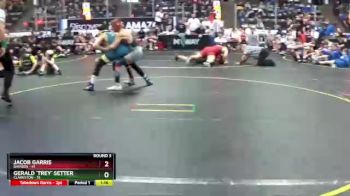 140 lbs Round 3 (4 Team) - Gerald `Trey` Setter, Clarkston vs Jacob Garris, Davison