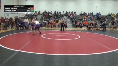 285 lbs Round 3 - Caden Huff, Burlington vs Kieran Owings, Clear Creek-Amana