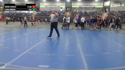 157 lbs Cons. Round 2 - Luka Heron, Life NCWA vs Noah Catala, St. Thomas University