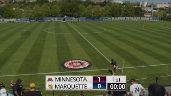 Replay: Minnesota vs Marquette - Women's | Aug 27 @ 12 PM