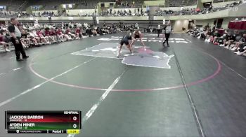 172 lbs Semis & 1st Wrestleback (8 Team) - Jackson Barron, Shakopee vs Ayden Miner, Chatfield