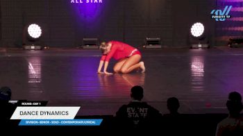 Dance Dynamics - Gracie Eckhardt [2023 Senior - Solo - Contemporary/Lyrical Day 1] 2023 Encore Grand Nationals