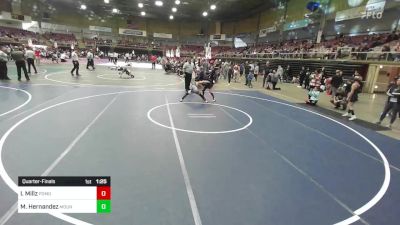 73 lbs Quarterfinal - Isaac Millz, Pomona Elite vs Miguel Hernandez, Mountain Wrestling