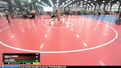 100 lbs Rd# 7- 10:45am Saturday Final Pool - Noah Curren, POWA vs Kam Bedel, Team Michigan