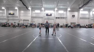 64 lbs Cons. Semi - Wyatt Banker, Brawler vs Abel McRee, Contenders Wrestling Academy