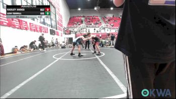 130 lbs Rr Rnd 2 - Anthony Drain, Mustang Bronco Wrestling Club vs Jase Coble, Division Bell Wrestling