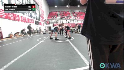 130 lbs Rr Rnd 2 - Anthony Drain, Mustang Bronco Wrestling Club vs Jase Coble, Division Bell Wrestling