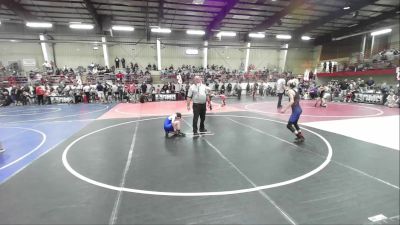 86 lbs Consi Of 4 - Jd Johnson, Norwood Mavericks vs Nikolas Nelson, Bloomfield YW