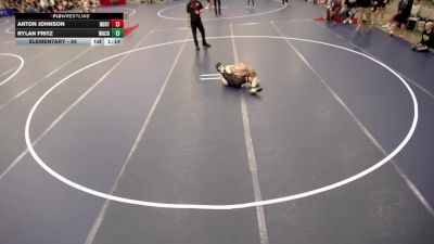 Elementary - 84 lbs Anton Johnson, Northfield vs Rylan Fritz, Waconia