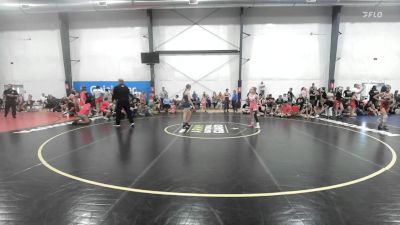 38 lbs Semifinal - McKenzie Jones, CT Whale - W vs Aryanna Campbell, Ohio Outcasts - W