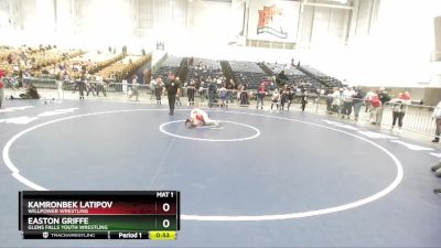 53 lbs Cons. Round 5 - Easton Griffe, Glens Falls Youth Wrestling vs Kamronbek Latipov, Willpower Wrestling