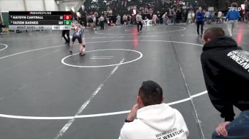 126 lbs 7th Place Match - Taitem Barnes, Ravenna vs Haydyn Cantrall, Overton Eagles
