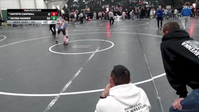 126 lbs 7th Place Match - Taitem Barnes, Ravenna vs Haydyn Cantrall, Overton Eagles
