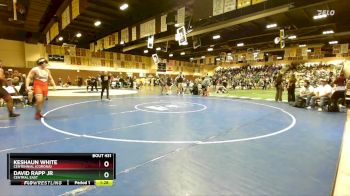 190 lbs Champ. Round 2 - David Rapp Jr, Central East vs Keshaun White, Centennial (Corona)