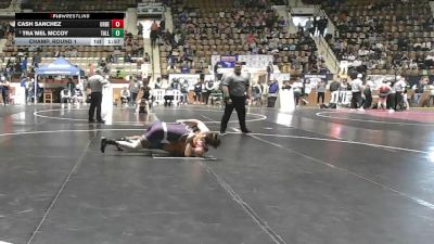1A-4A 175 Champ. Round 1 - Tra`mel Mccoy, Tallassee vs Cash Sanchez, Orange Beach High School