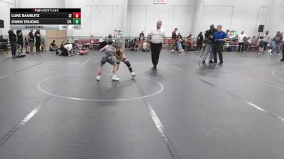 76 lbs Semifinal - Owen Truong, NOVA WC vs Luke Baublitz, Steller Trained