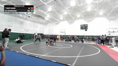 132 lbs Champ. Round 1 - Tripp Saire, Huntington Beach vs Jaz Rodriguez, Ramona (Riverside)