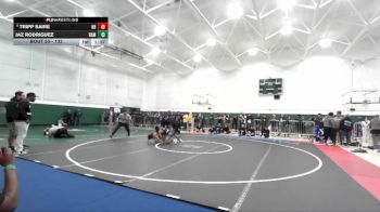 132 lbs Champ. Round 1 - Tripp Saire, Huntington Beach vs Jaz Rodriguez, Ramona (Riverside)