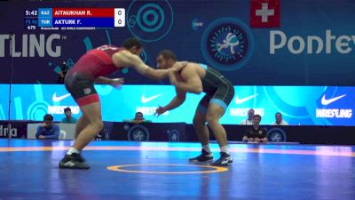 92 kg Final 3-5 - Rizabek Aitmukhan, Kazakhstan vs Feyzullah Akturk, Turkey