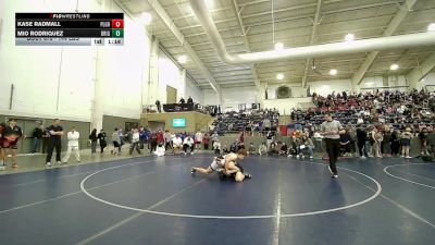 144 lbs Cons. Sub-rd Of 16 - Kase Radmall, Pleasant Grove vs Mio Rodriquez, Brighton
