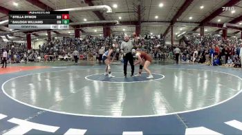 125 lbs Semifinal - Stella Dymon, Bonanza vs Baileigh Williams, Centennial