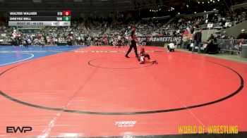 46 lbs Consi Of 16 #2 - Walter Walker, Fitness Fight Factory Wrestling Club vs Dreyez Bell, Team Of Hard Knox