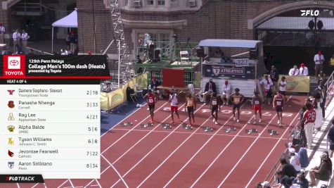 Men's 100m, Finals 4