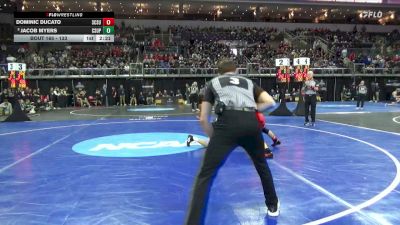 133 lbs Quarterfinal - Dominic Ducato, St. Cloud St. vs Jacob Myers, CSU Pueblo